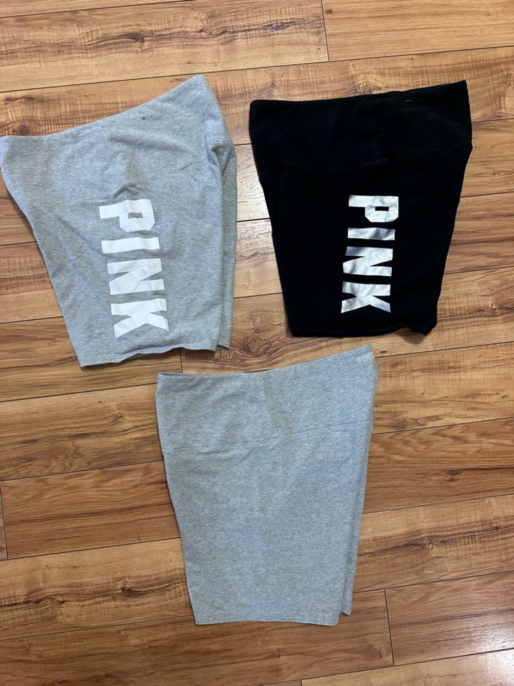 VS Pink biker shorts